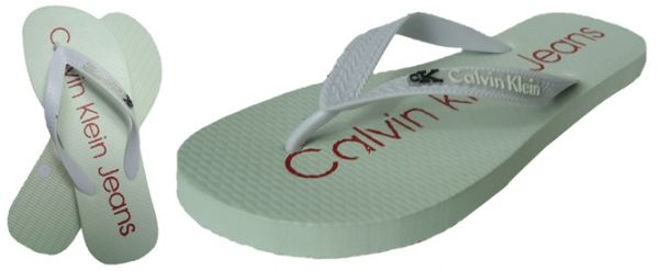 Chinelo Masculino Calvin Klein Jeans Branco