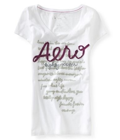 Camisa Feminina Aeropostale Branca