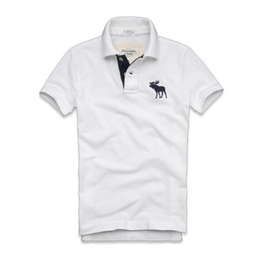Camisa Polo Masculina Abercrombie & Fitch Branca