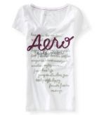 Camisa Feminina Aeropostale Branca